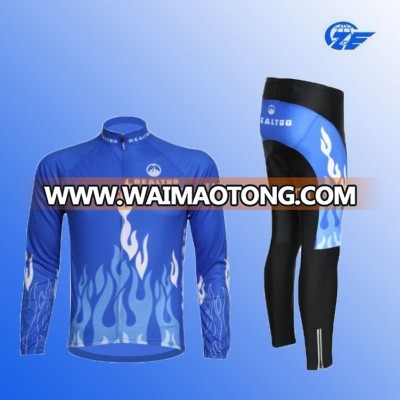 2015 Cheap fashion Small Order Long Sleeve Cycling Suit bike wear