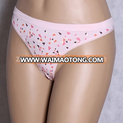 Sexy and hot seamless panties mature g-string thong for girls