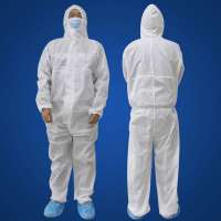 Disposable non-woven protective clothing breathable for self-protection